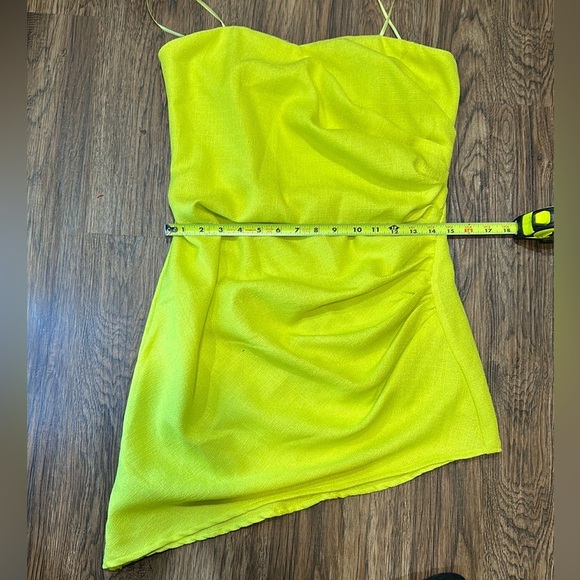 Do+Be Elegant lemongreen Strapless Dress - Picture 4 of 6